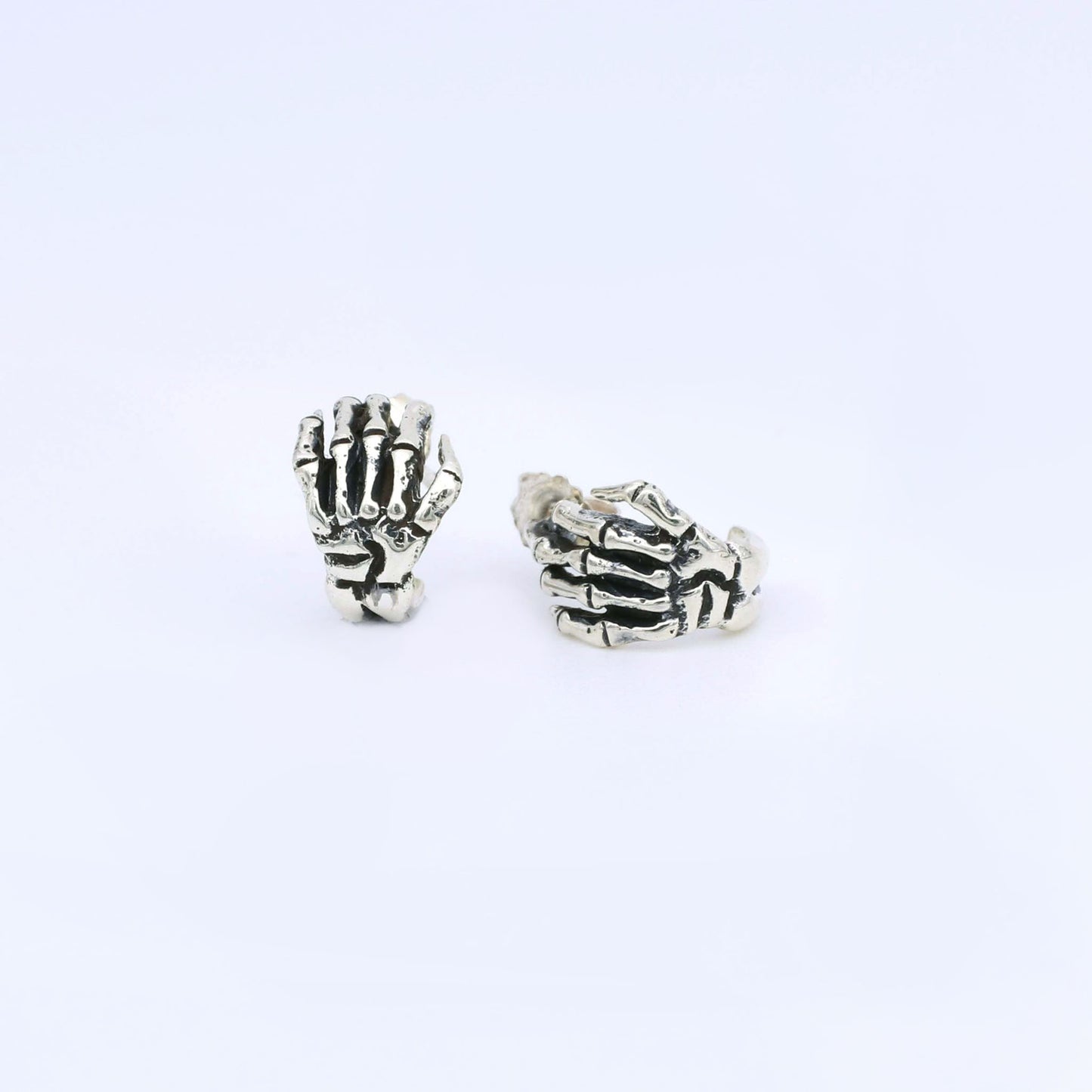 Pendiente Hand - Plata Luz