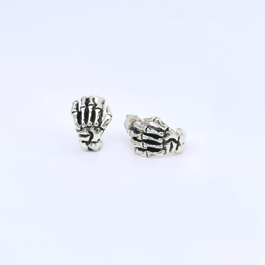 Pendiente Hand - Plata Luz