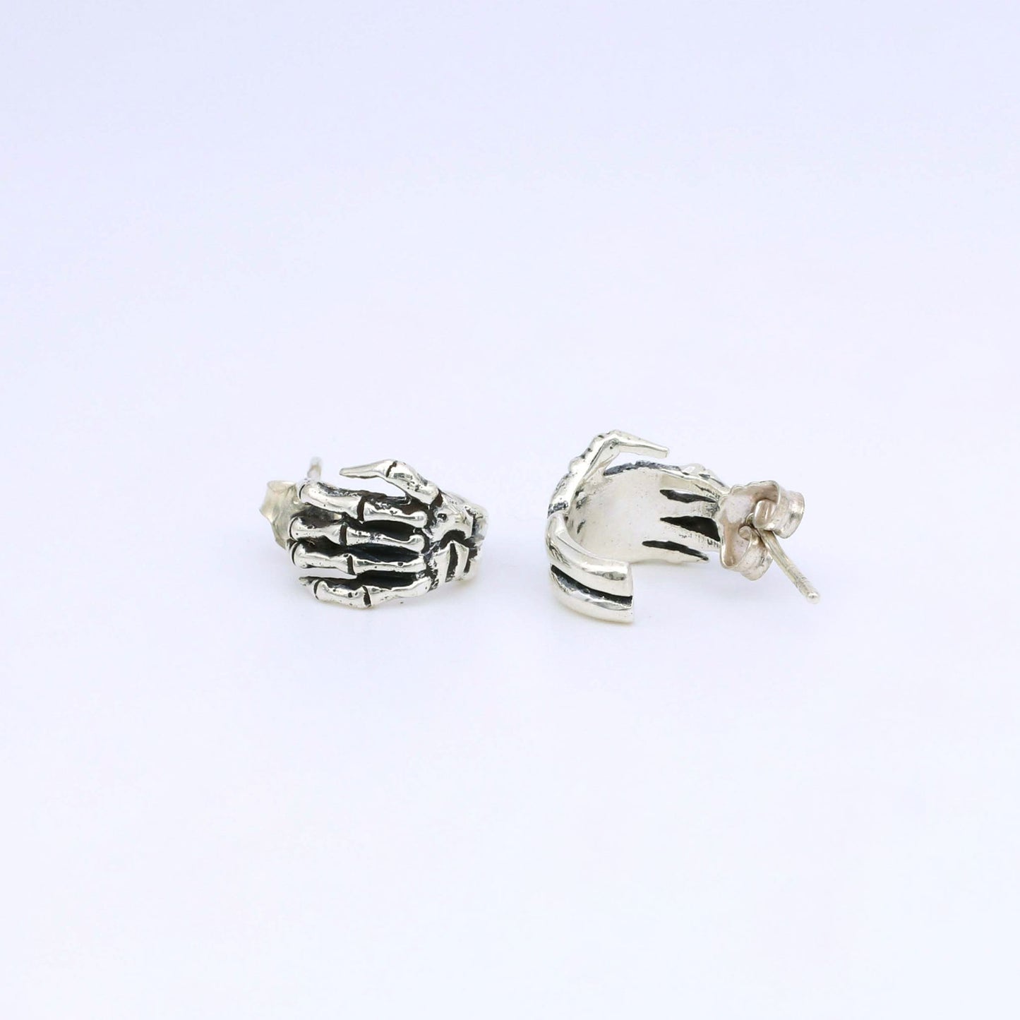 Pendiente Hand - Plata Luz