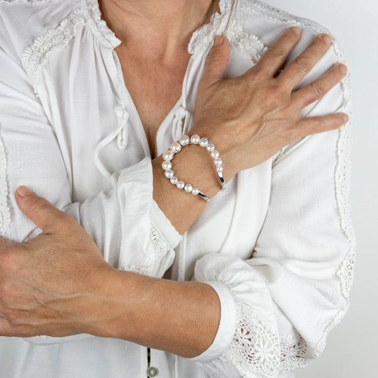 Pulsera Margalit - Plata Luz