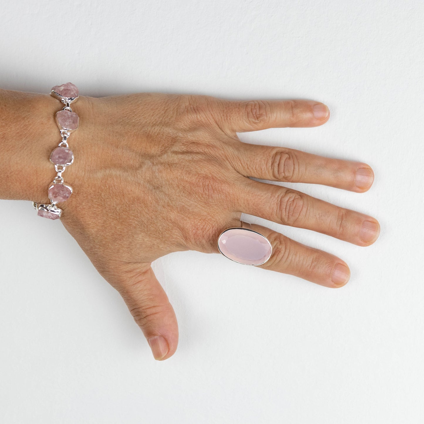 Pulsera Trinity - Plata Luz