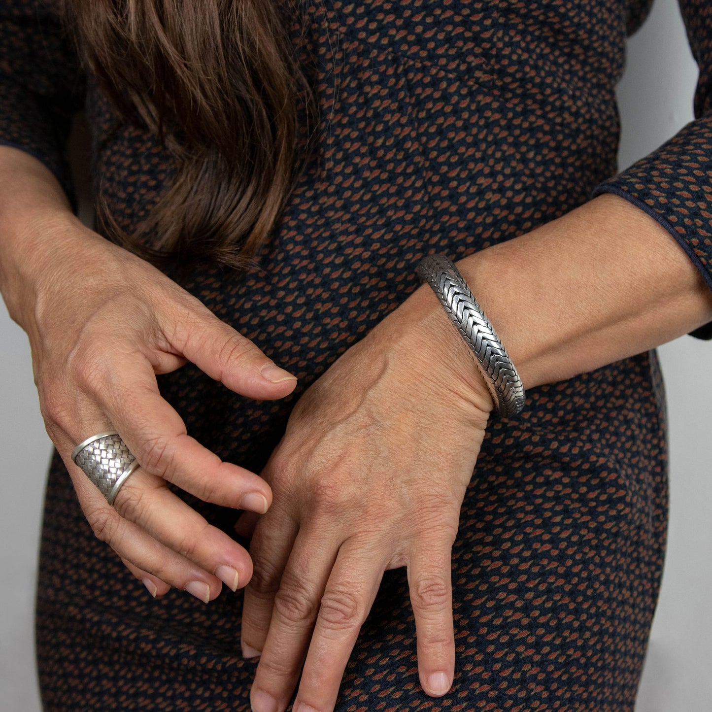 Pulsera Cross - Plata Luz