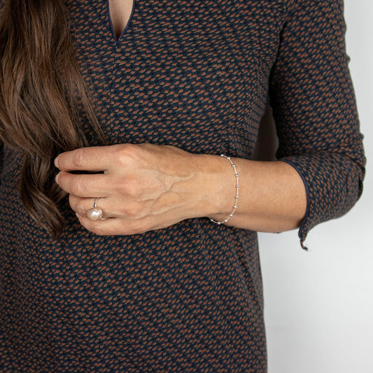 Pulsera Simon - Plata Luz