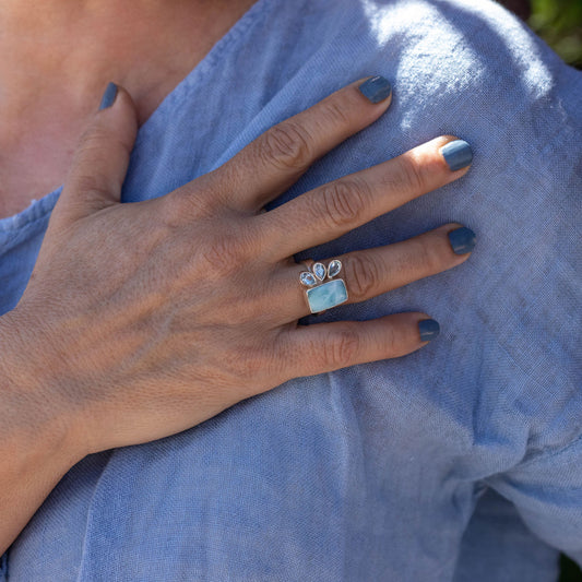 IC: ANILLO PLATA LARIMAR TOPACIO AZUL 1
