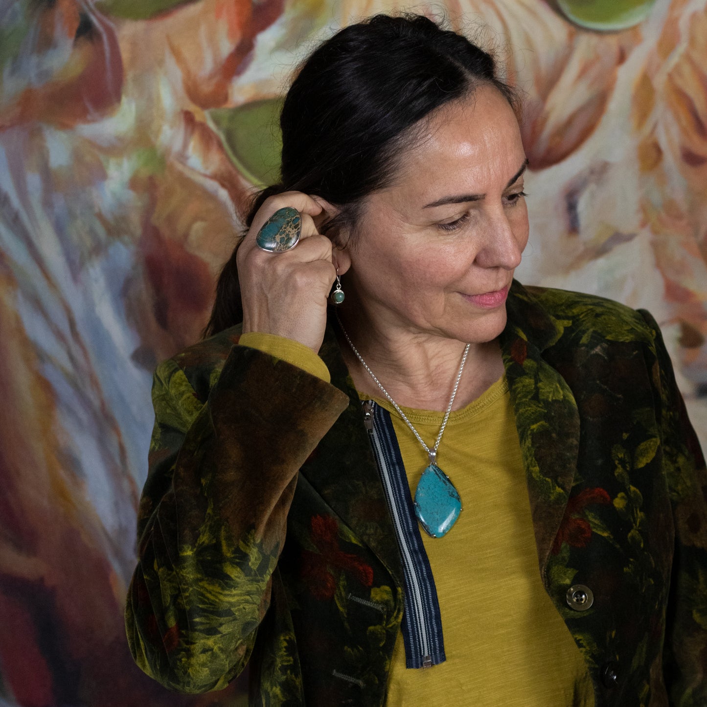 IC: PENDIENTES PLATA PREHENITA 3