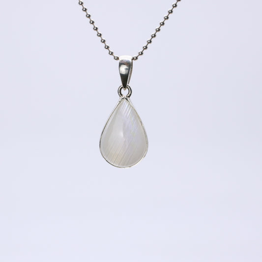 IC: COLGANTE PLATA PIEDRA LUNA
