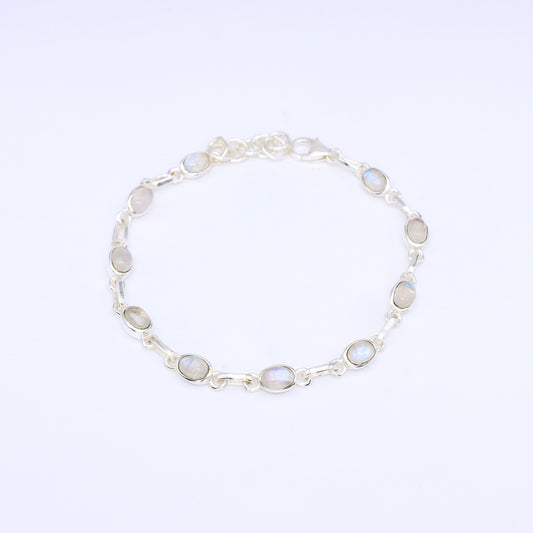 IC: PULSERA PLATA Y PIEDRAS NATURALES