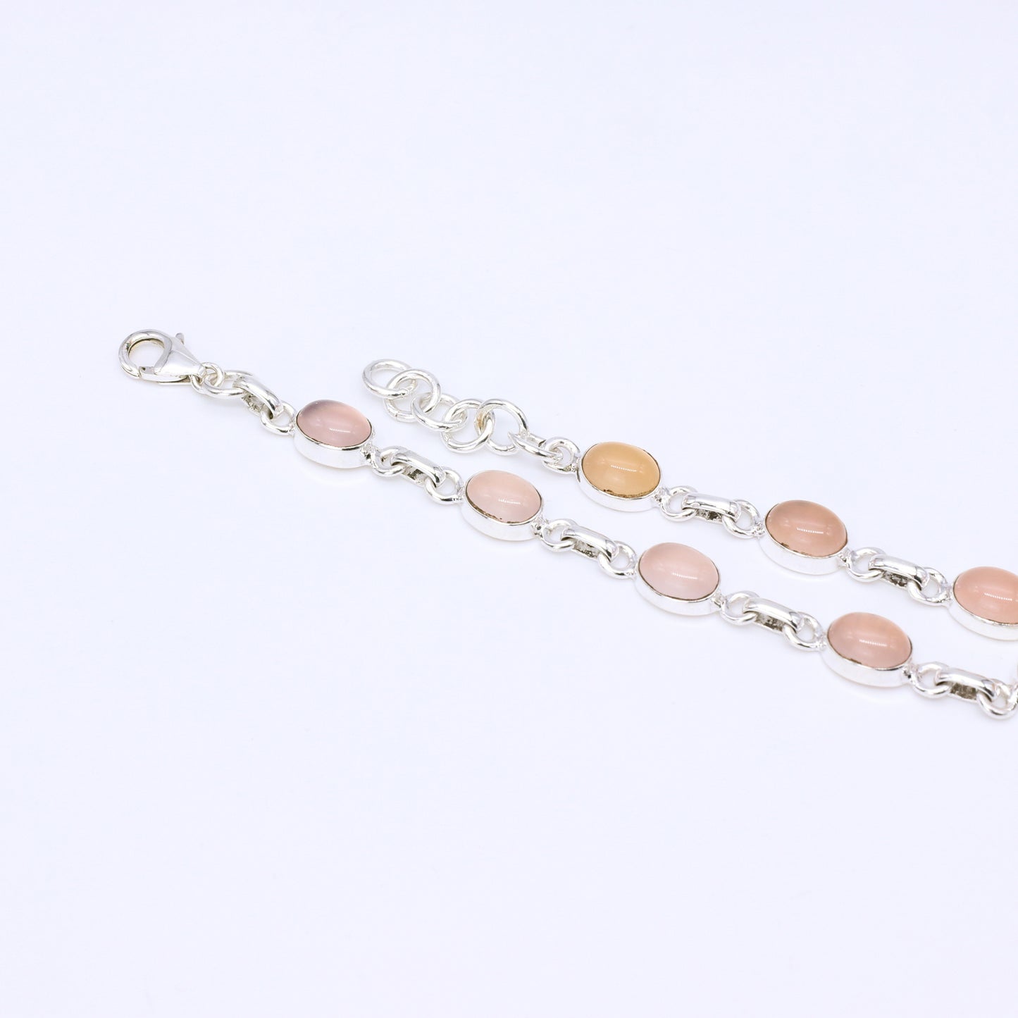 IC: PULSERA PLATA Y PIEDRAS NATURALES