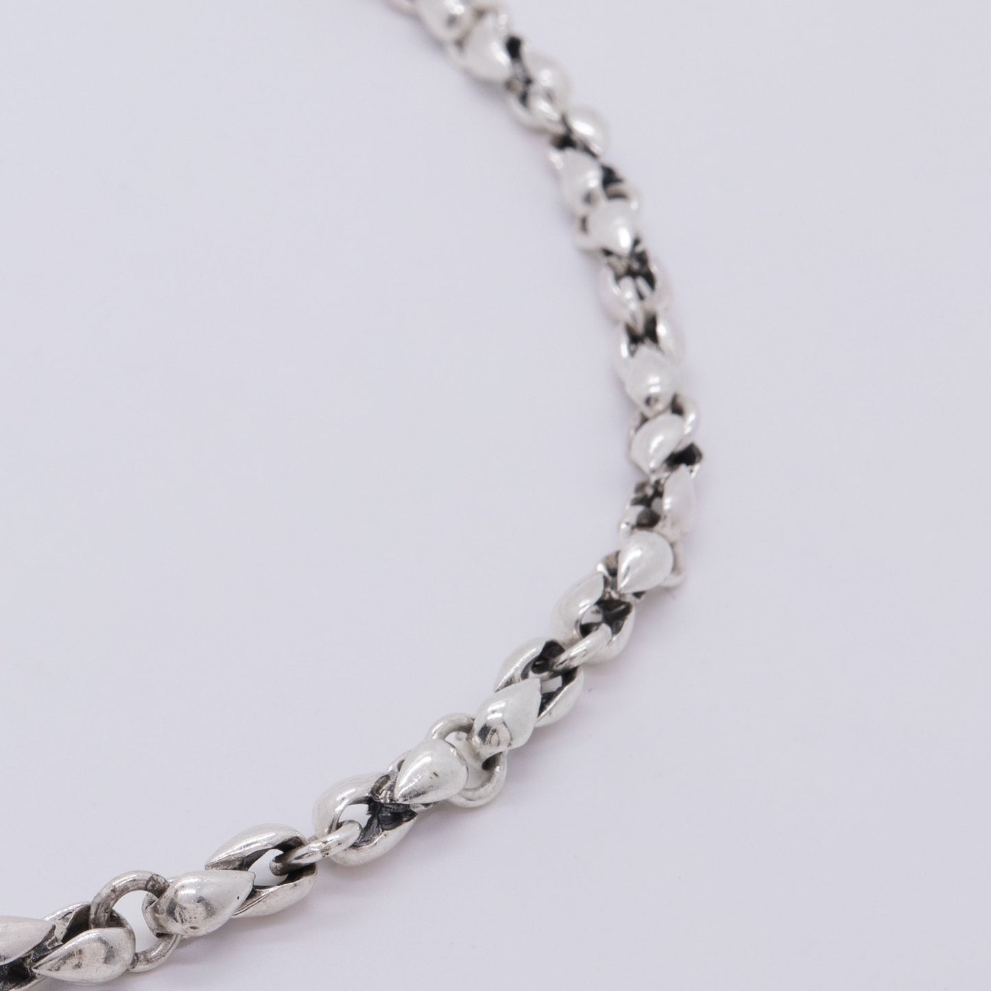 Cadena plata maciza Rolho