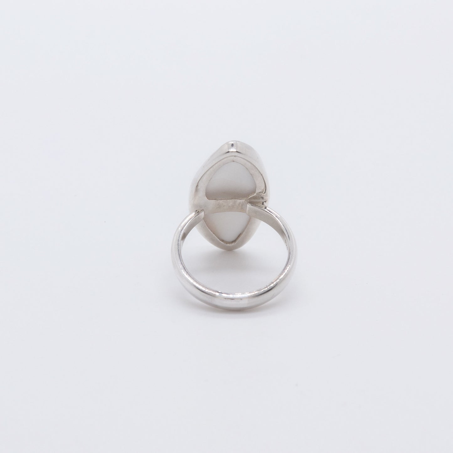 Anillo Karamu Plata Ecológica Cerámica Artesanal Hecho a Mano