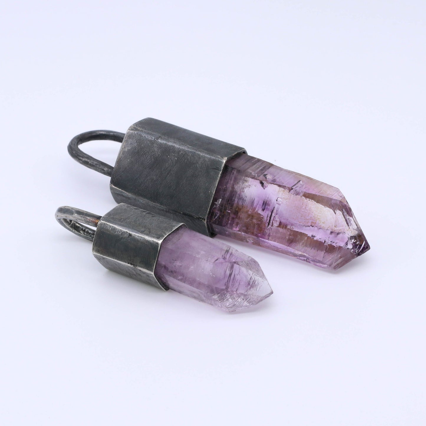 ic: 2 Colgante hombre Plata y ametrino