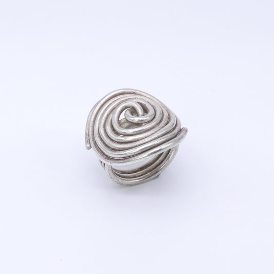 Anillo Spiral de Plata 925