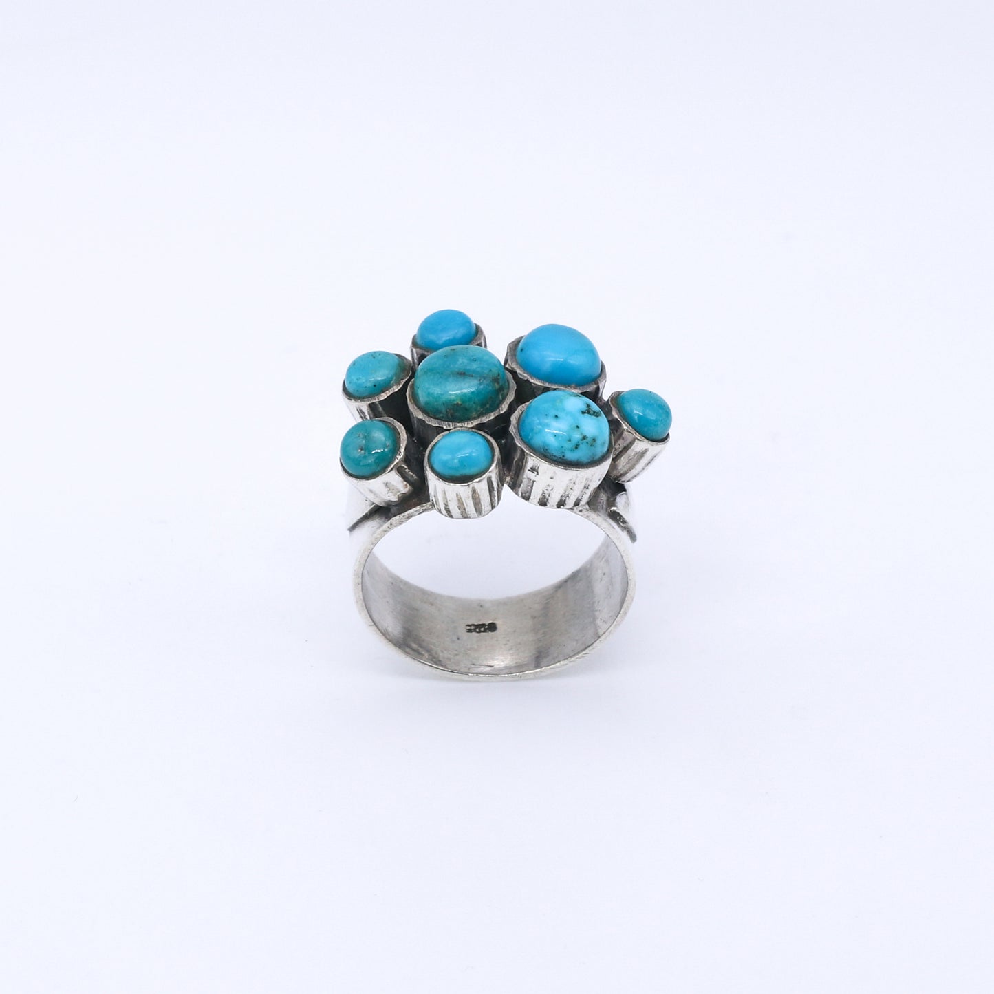 Anillo Banido con Turquesa
