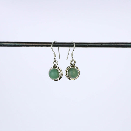 IC: PENDIENTES PLATA PREHENITA 1