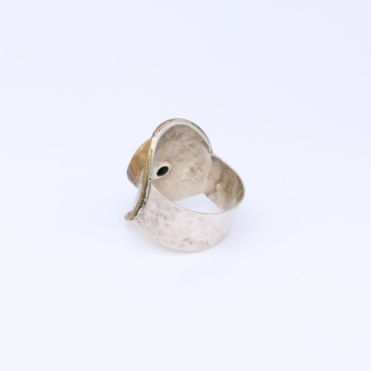 Anillo Sirayu Plata y Malaquita