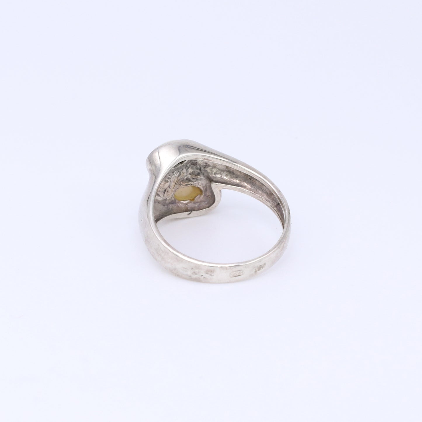 Anillo Daud Plata y Nácar