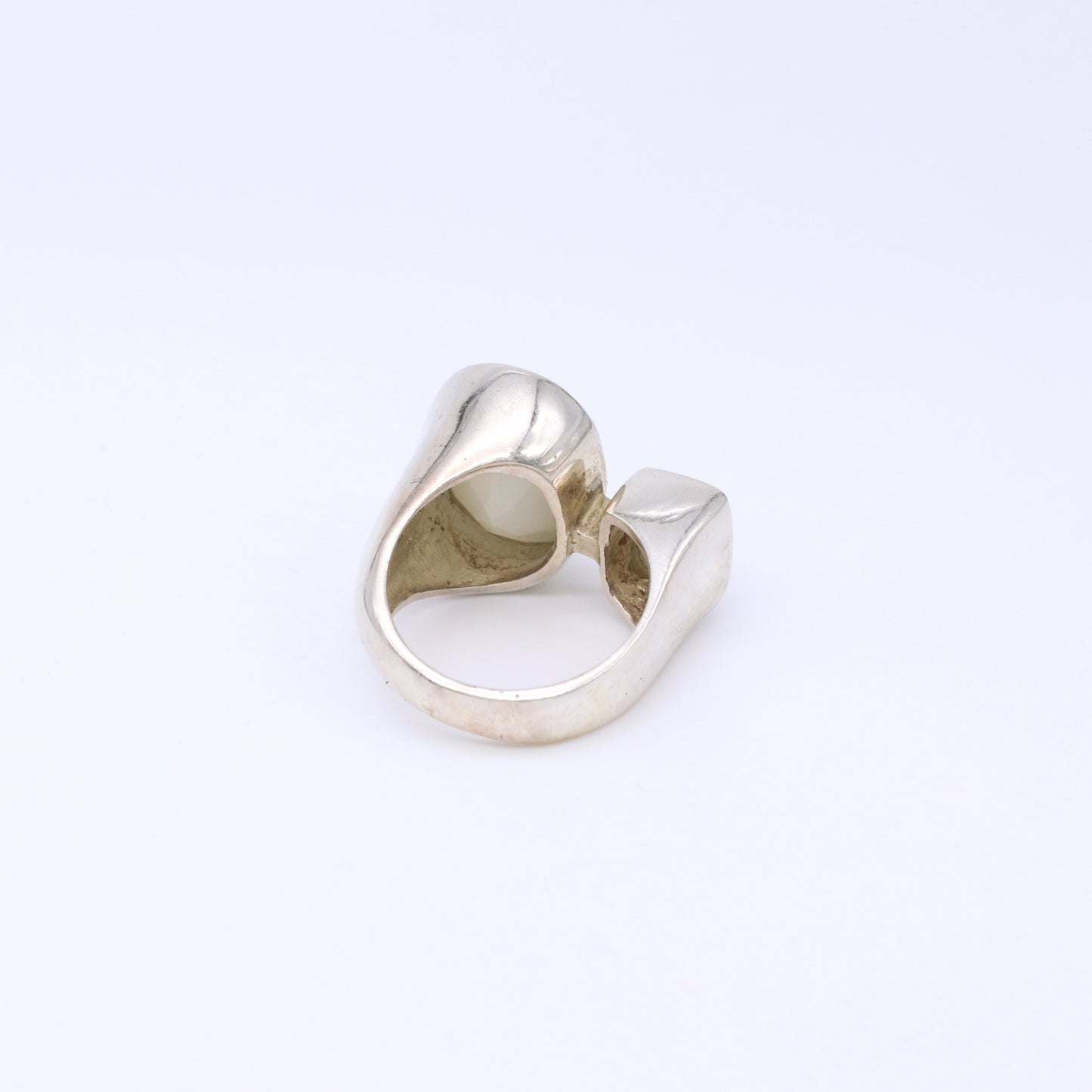 Anillo Kush Ágata Blanca