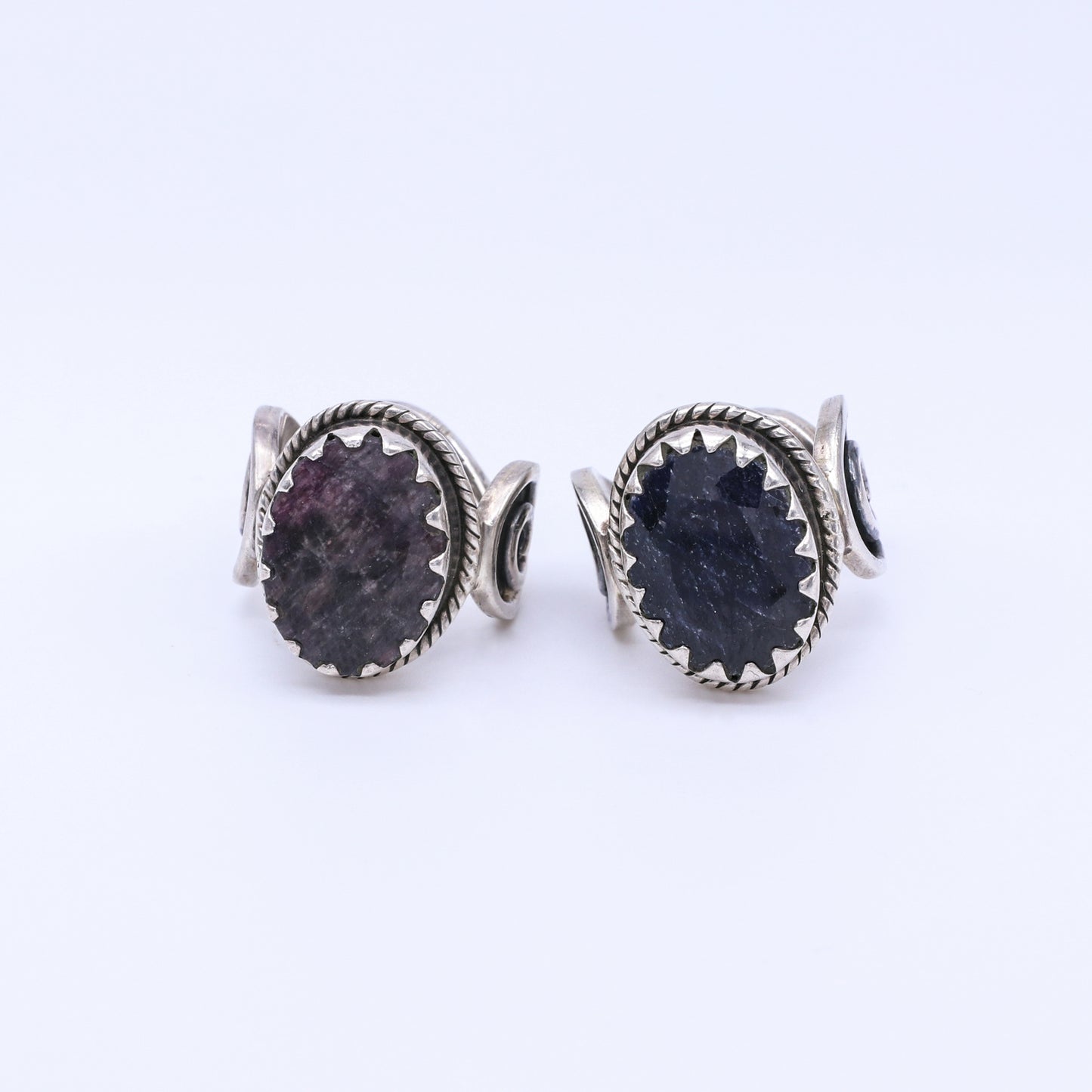 Anillo Sami Corindón Zafiro Azul