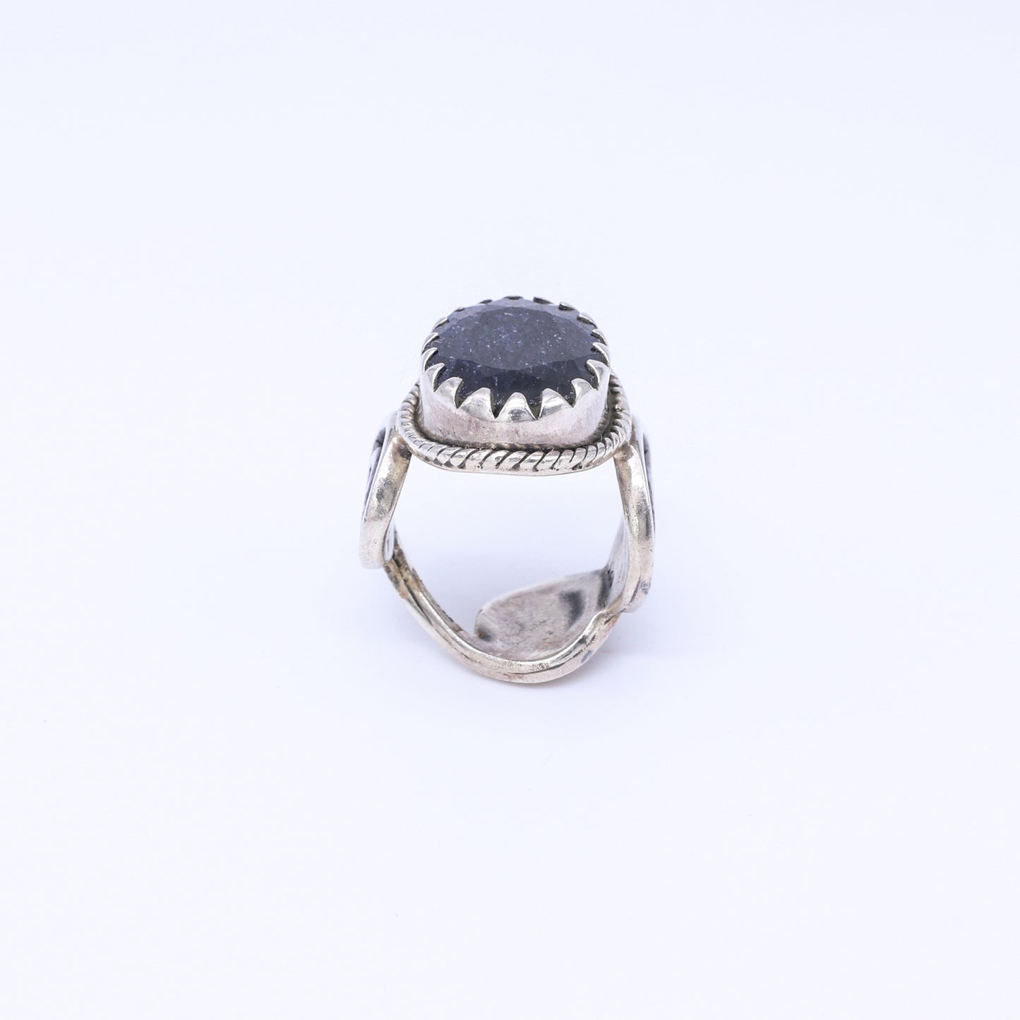 Anillo Sami Corindón Zafiro Azul