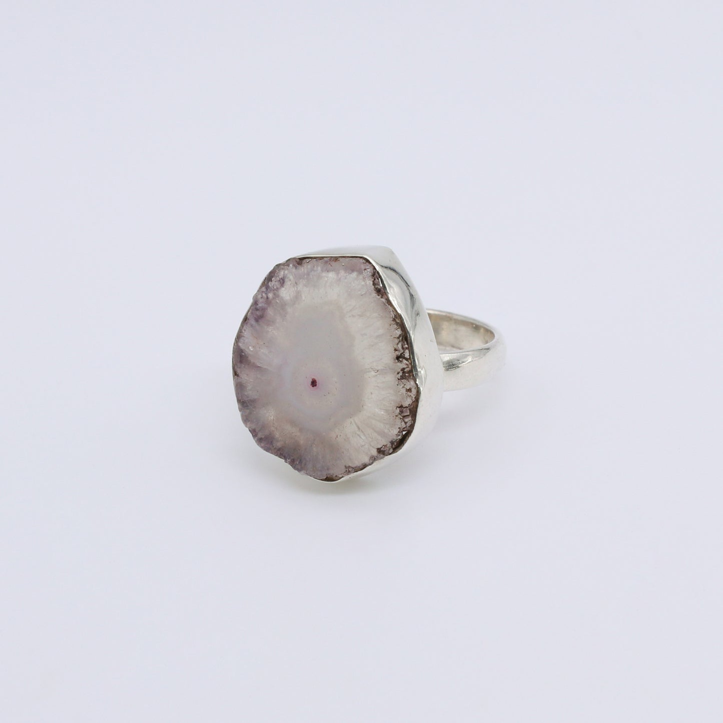 Anillo Plata Ágata Core