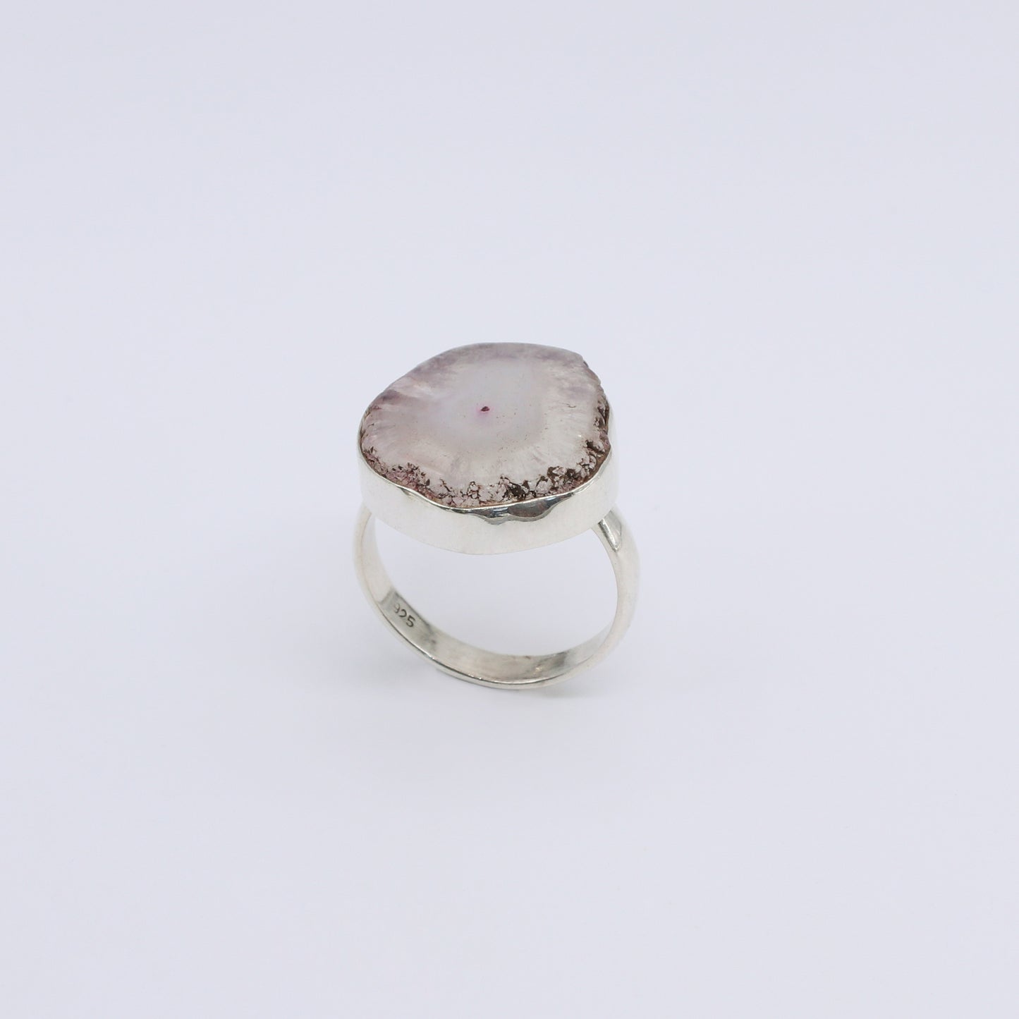 Anillo Plata Ágata Core