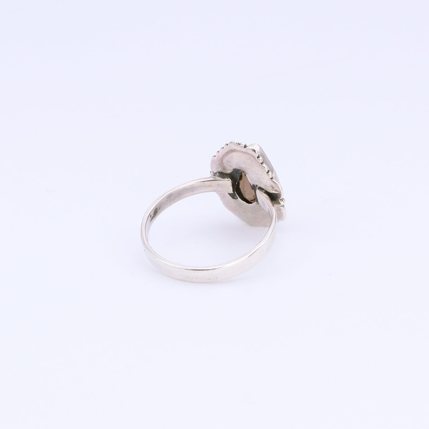 Anillo Plata Cuarzo flor