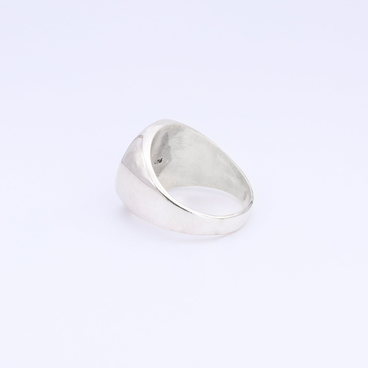Anillo Sello Plata Calendario Maya Dios