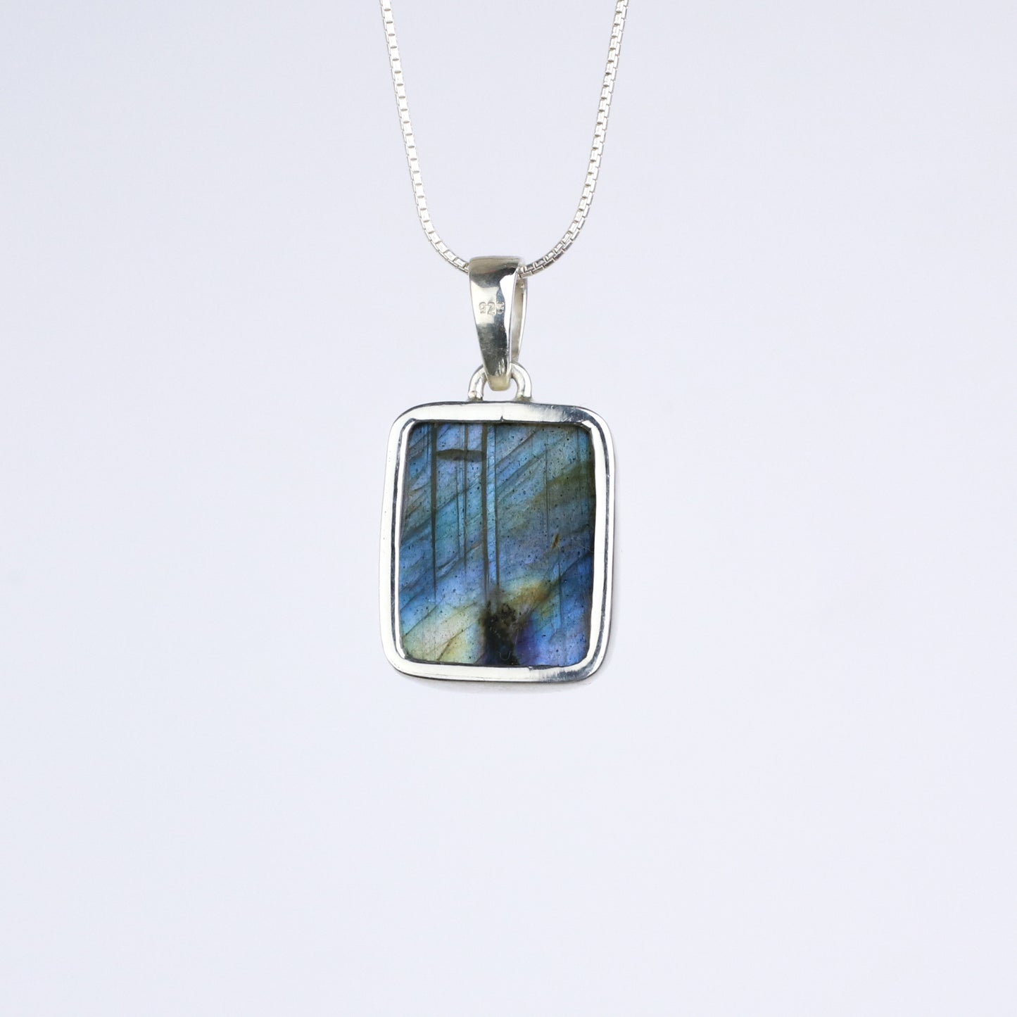 IC: PLATA LUZ COLGANTE LABRADORITA 2