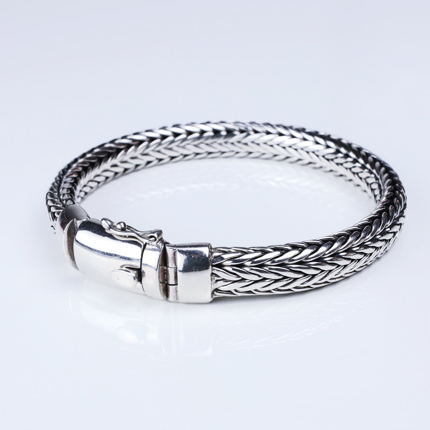 Pulsera Kjede X - Plata Luz