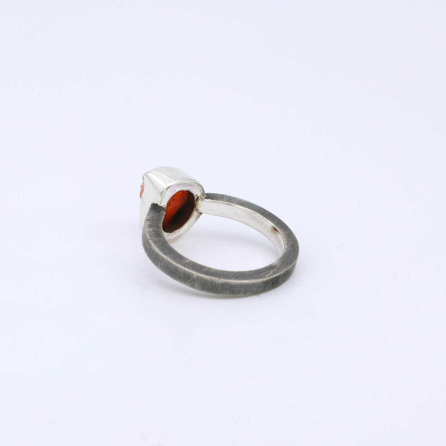 IC: ANILLO PLATA ARTESANIA AGATA CORNEOLA 3