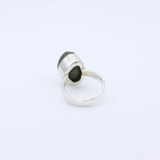 Anillo Plata Finan Labradorite