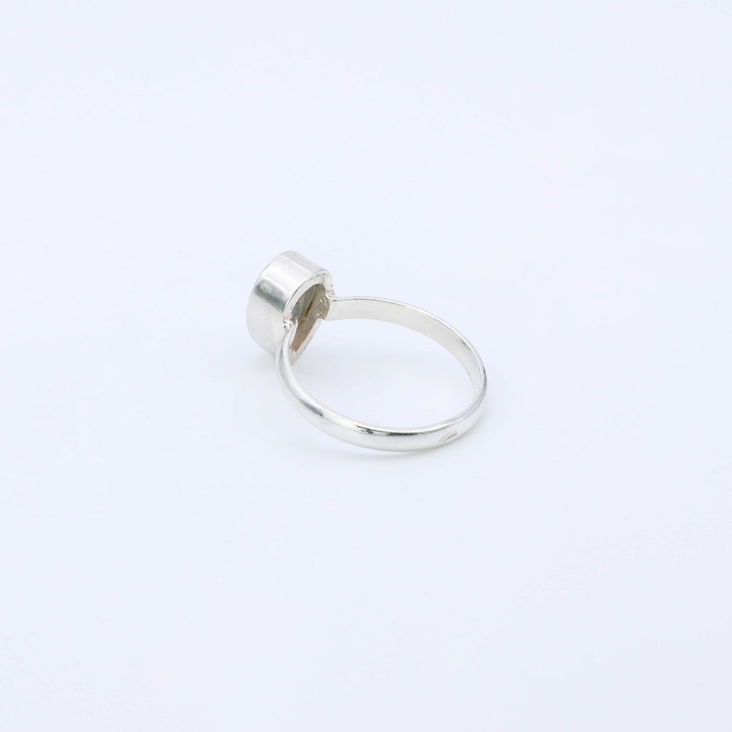 Anillo Simon en Plata Labradorita
