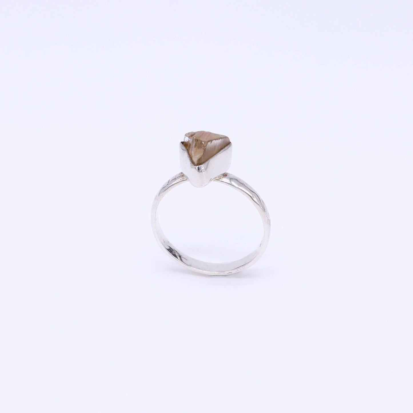 IC: ANILLO PLATA CUARZO ARTESANIA
