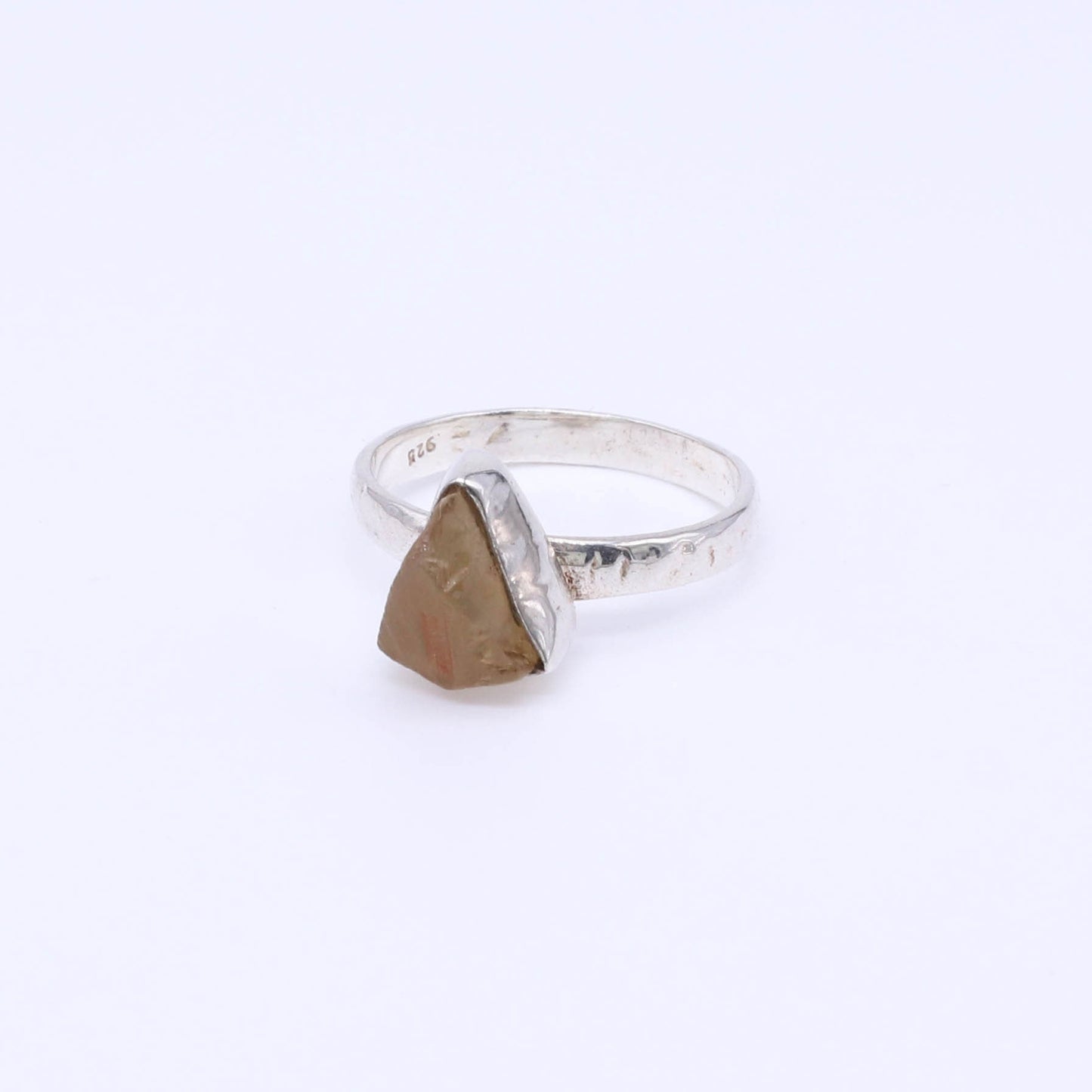 IC: ANILLO PLATA CUARZO ARTESANIA