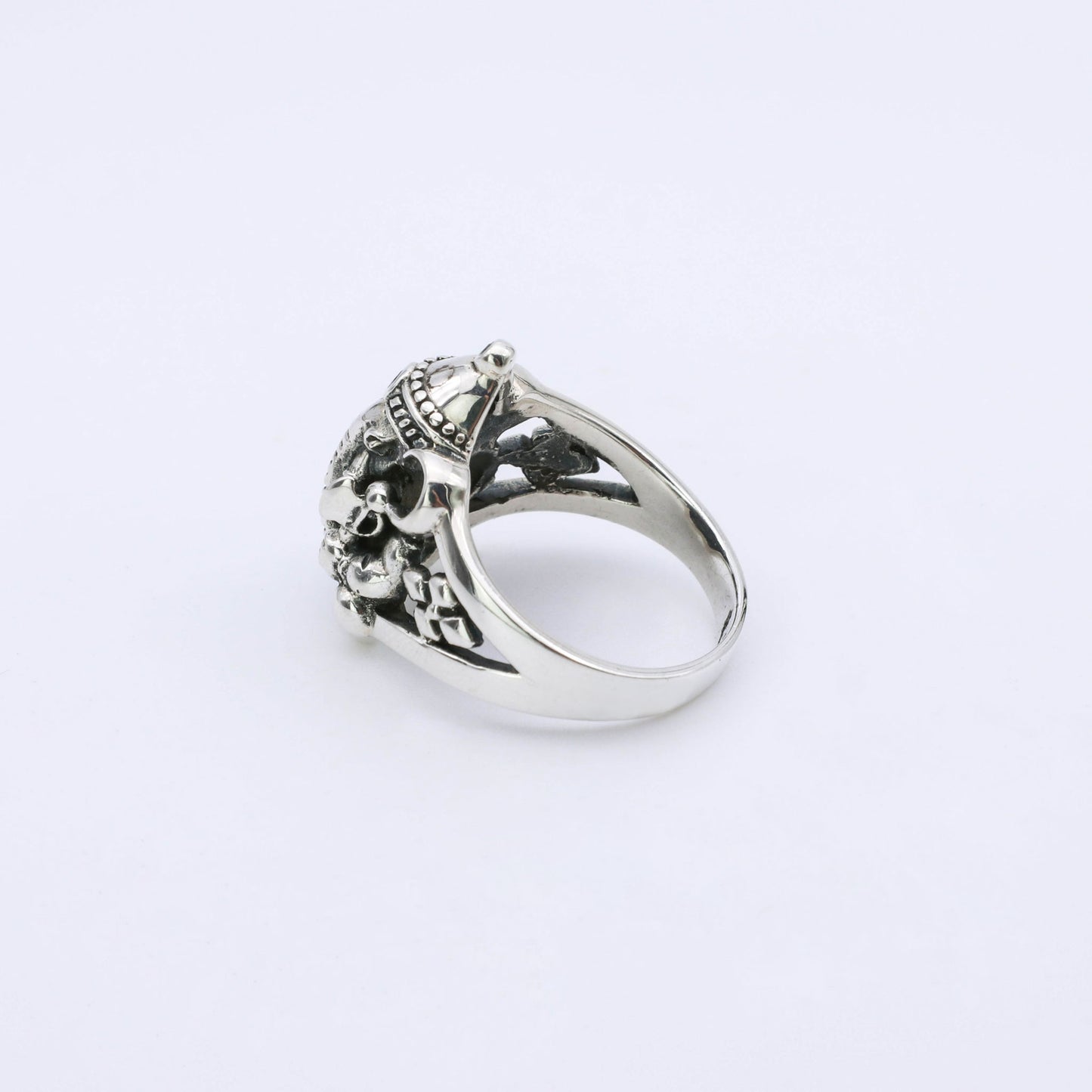 IC: ANILLO PLATA HOMBRE GANESHA ONIX