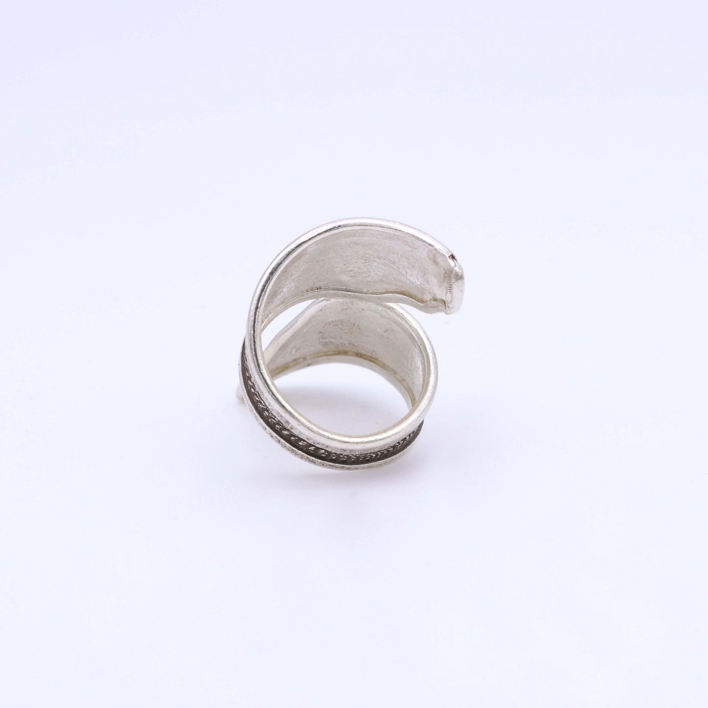 IC: SILVER RING ADJUSTABLE ANILLO PLATA