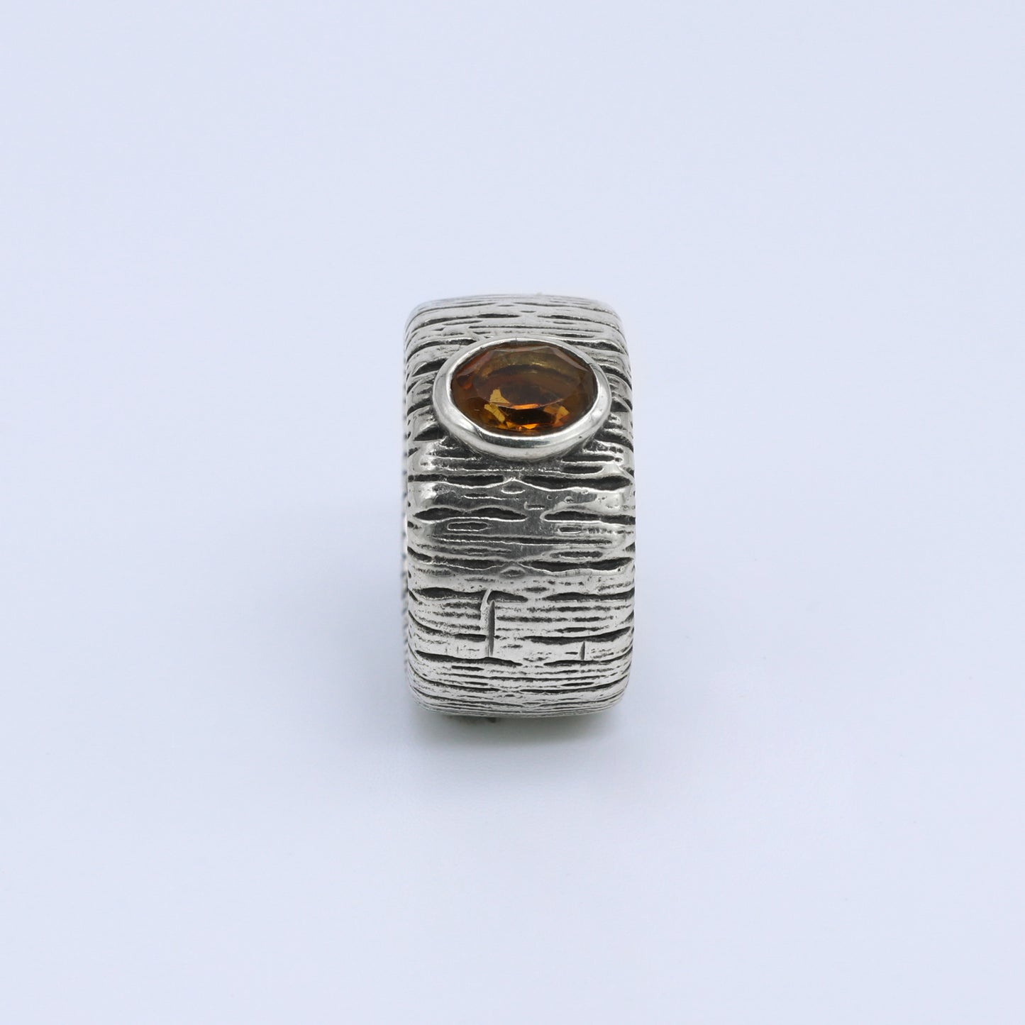 Plata Luz anillo citrino Viteli 02