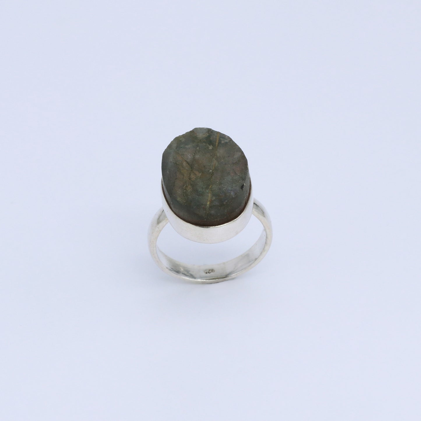 Plata Luz Anillo Labradorita Bhara 03