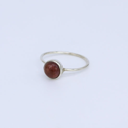 Plata Luz Anillo Turmalina Andabe 01