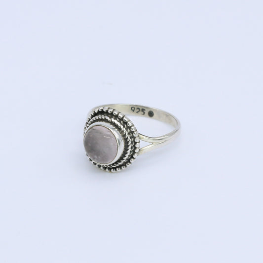 Plata Luz Anillo Cuarzo Ilios 01