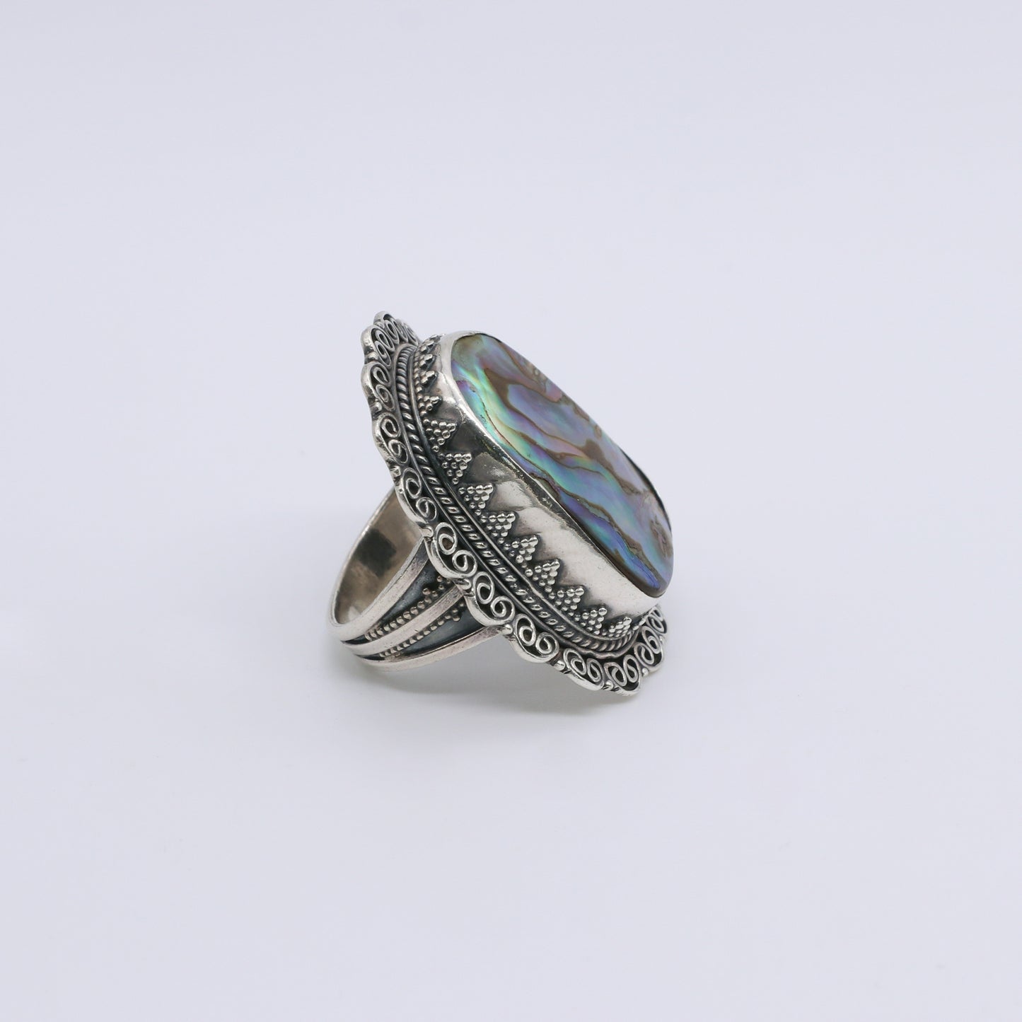 4 PL ANILLO AVALON PLATA