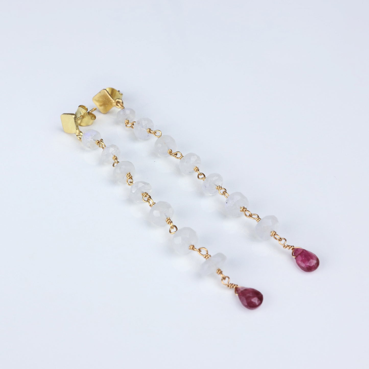 Pendiente Lunge - Plata Luz