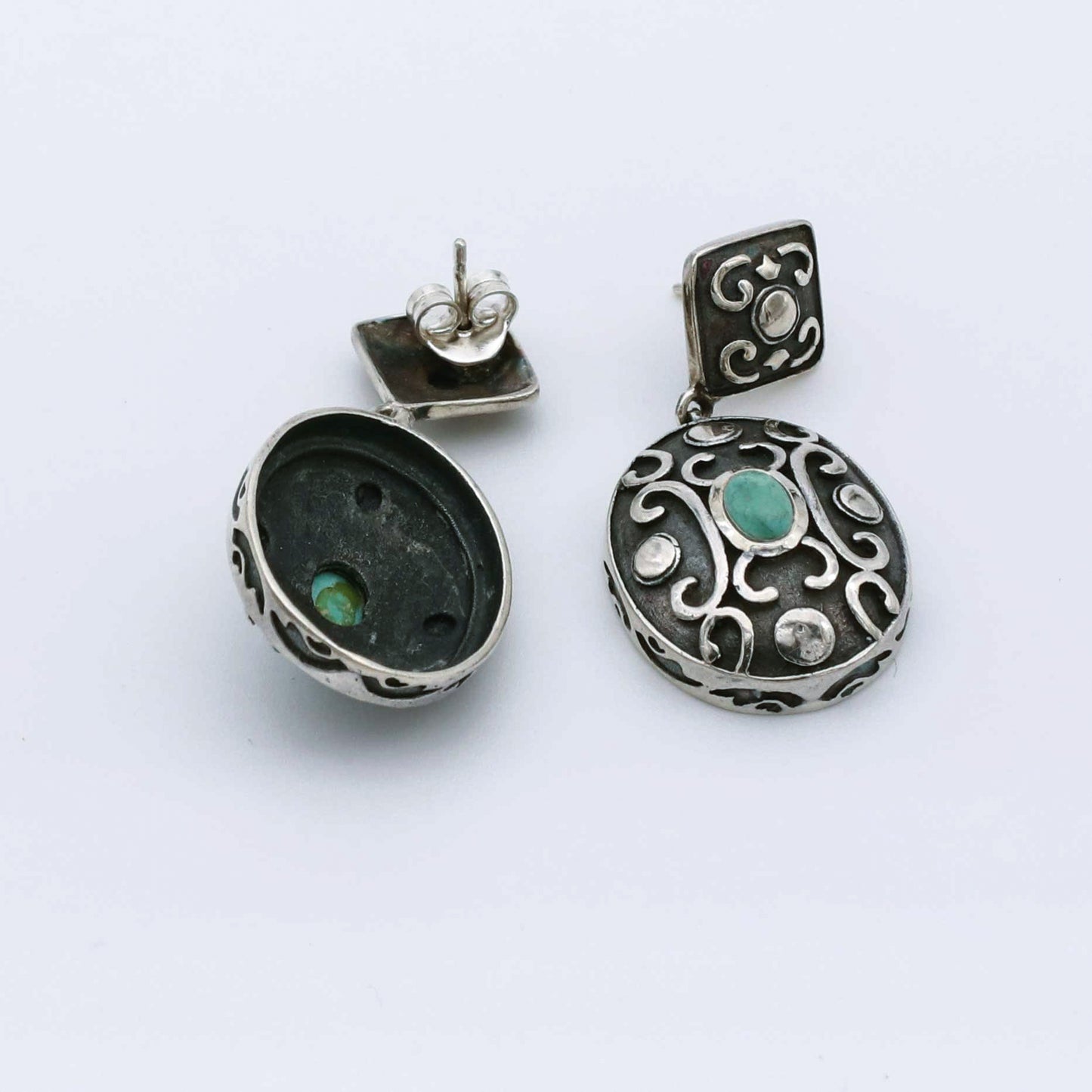 Pendiente Bruz - Plata Luz