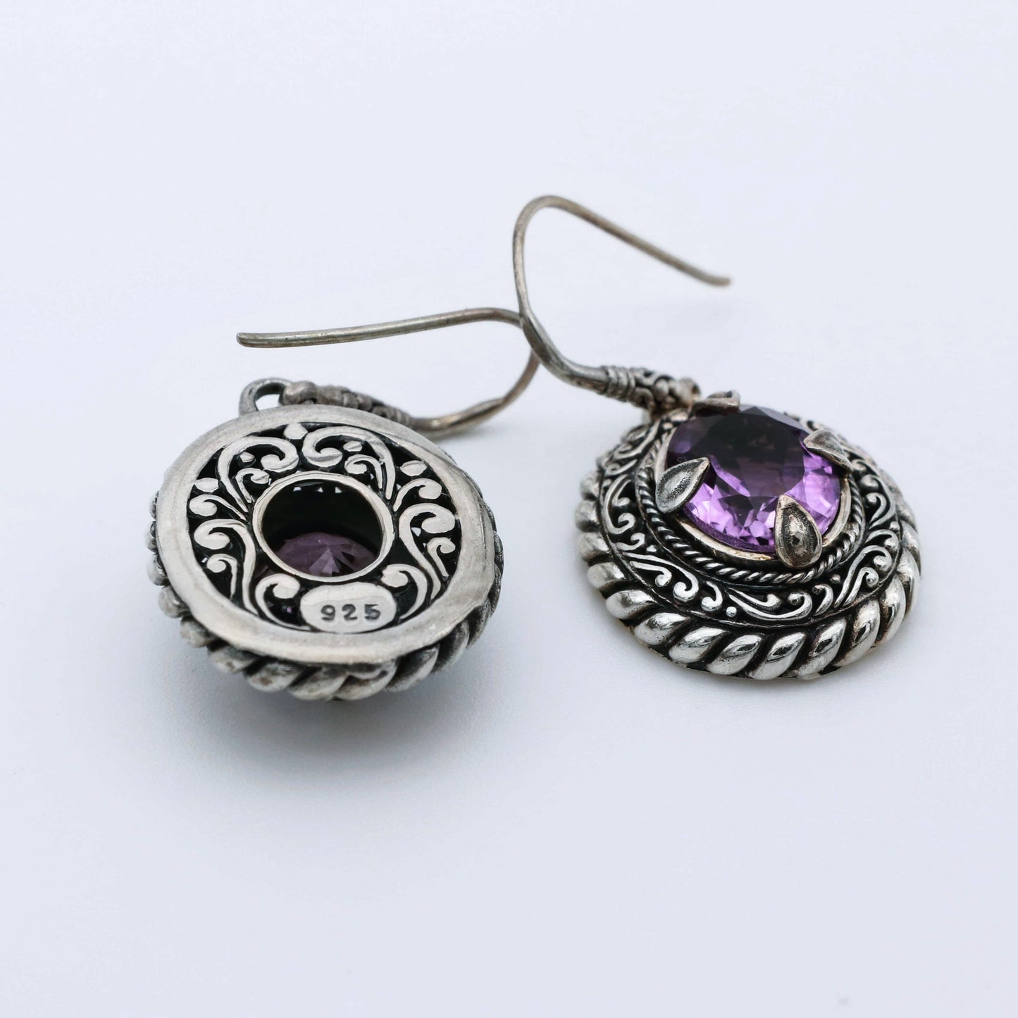 Pendiente Magma V - Plata Luz