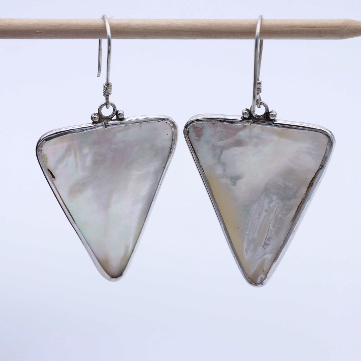 Pendiente Hoek - Plata Luz