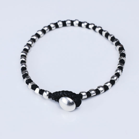 Pulsera Tribal - Plata Luz