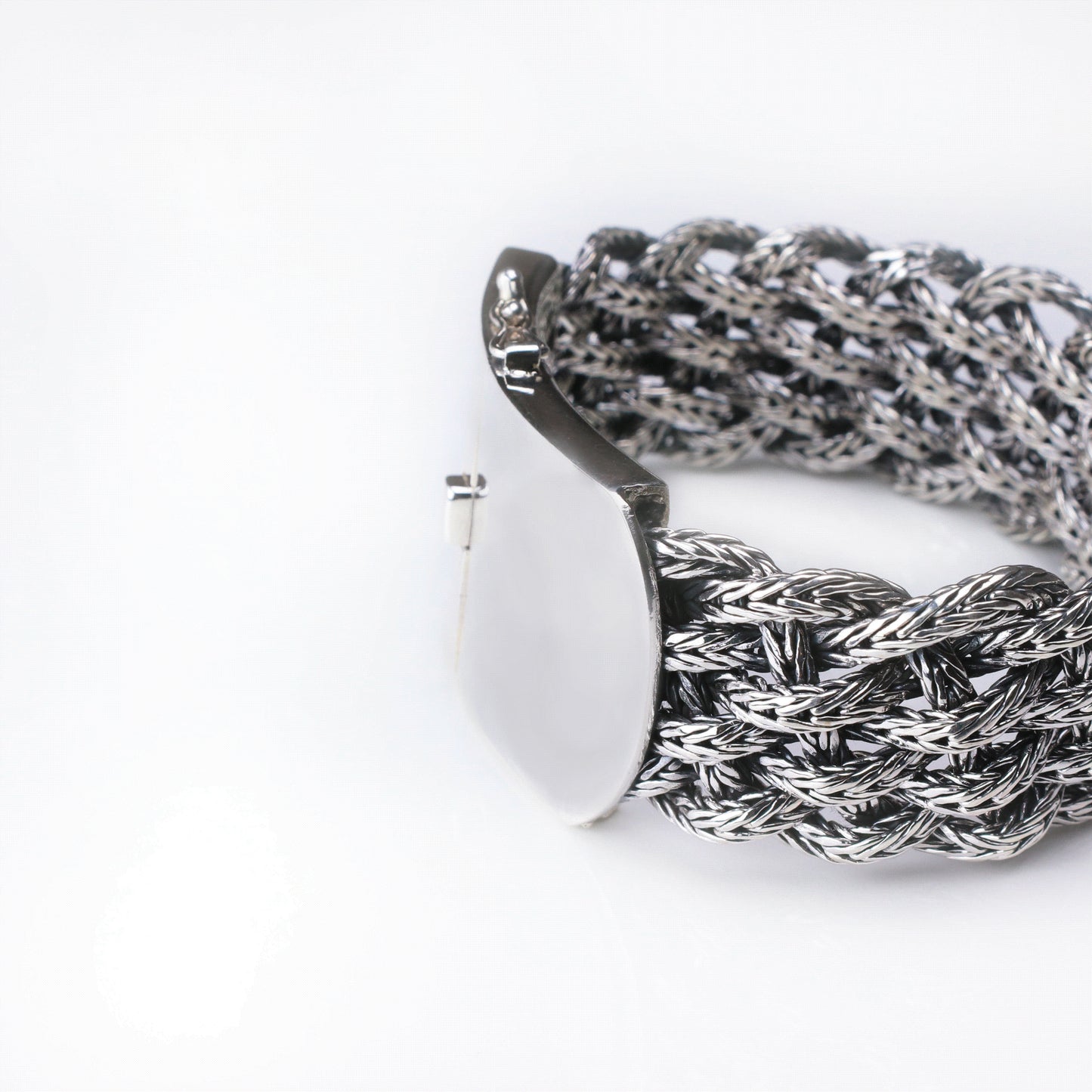 Pulsera Eddy - Plata Luz