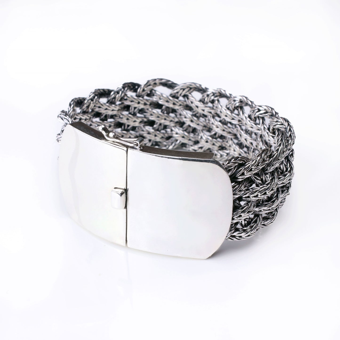 Pulsera Eddy - Plata Luz