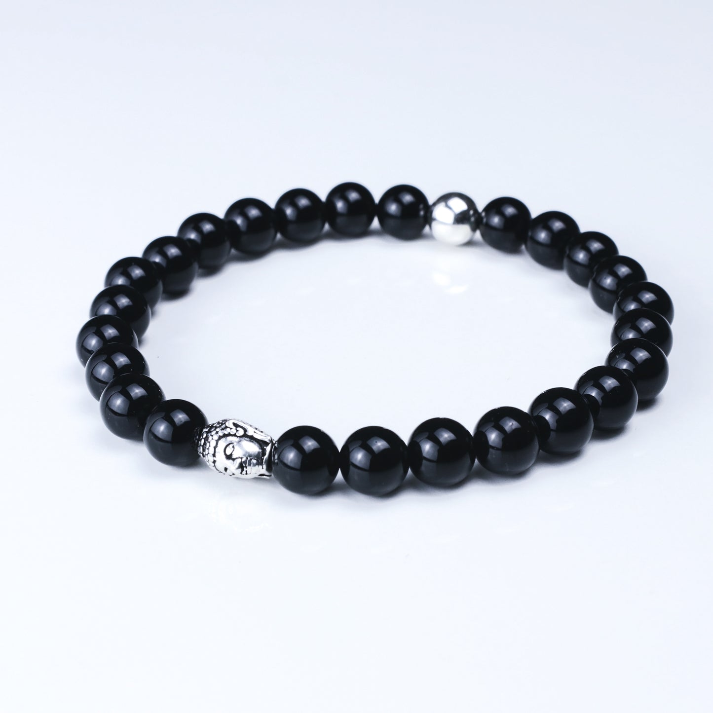 Pulsera Budha Tigre - Plata Luz