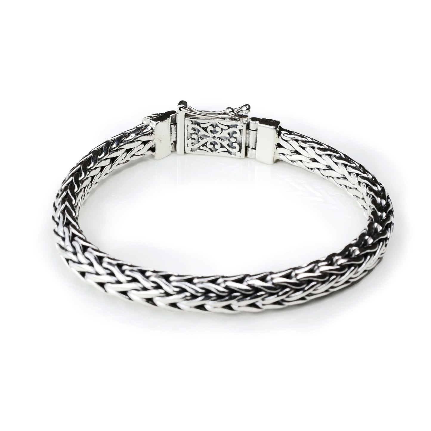 IC: PULSERA PLATA HOMBRE DISEÑO ACRA